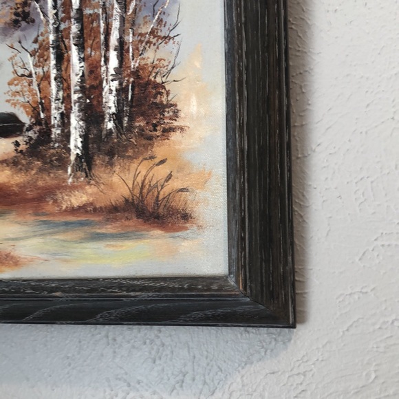 Oil Painting Fall Rural Scene - Picture 4 of 4